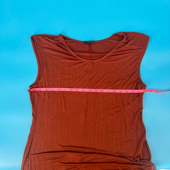 West Kei Burnt Orange Cap Sleeve Maxi Dress - Women's XL - Picture 3 of 7